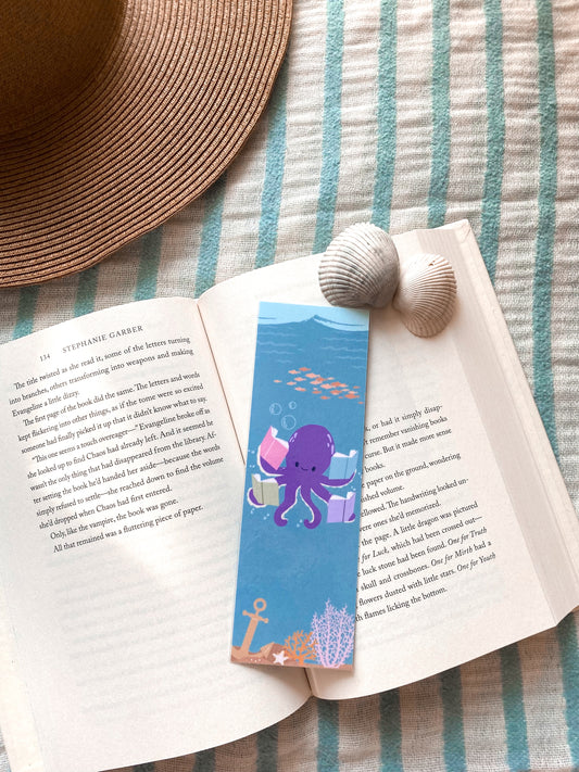 Octo-Book Reader Bookmark