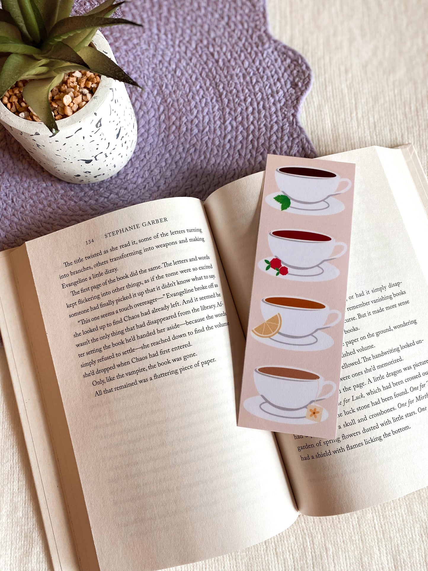 Tea Lover Bookmark