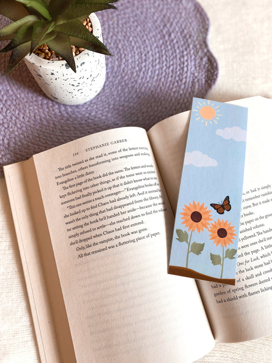 Sunflower Bookmark