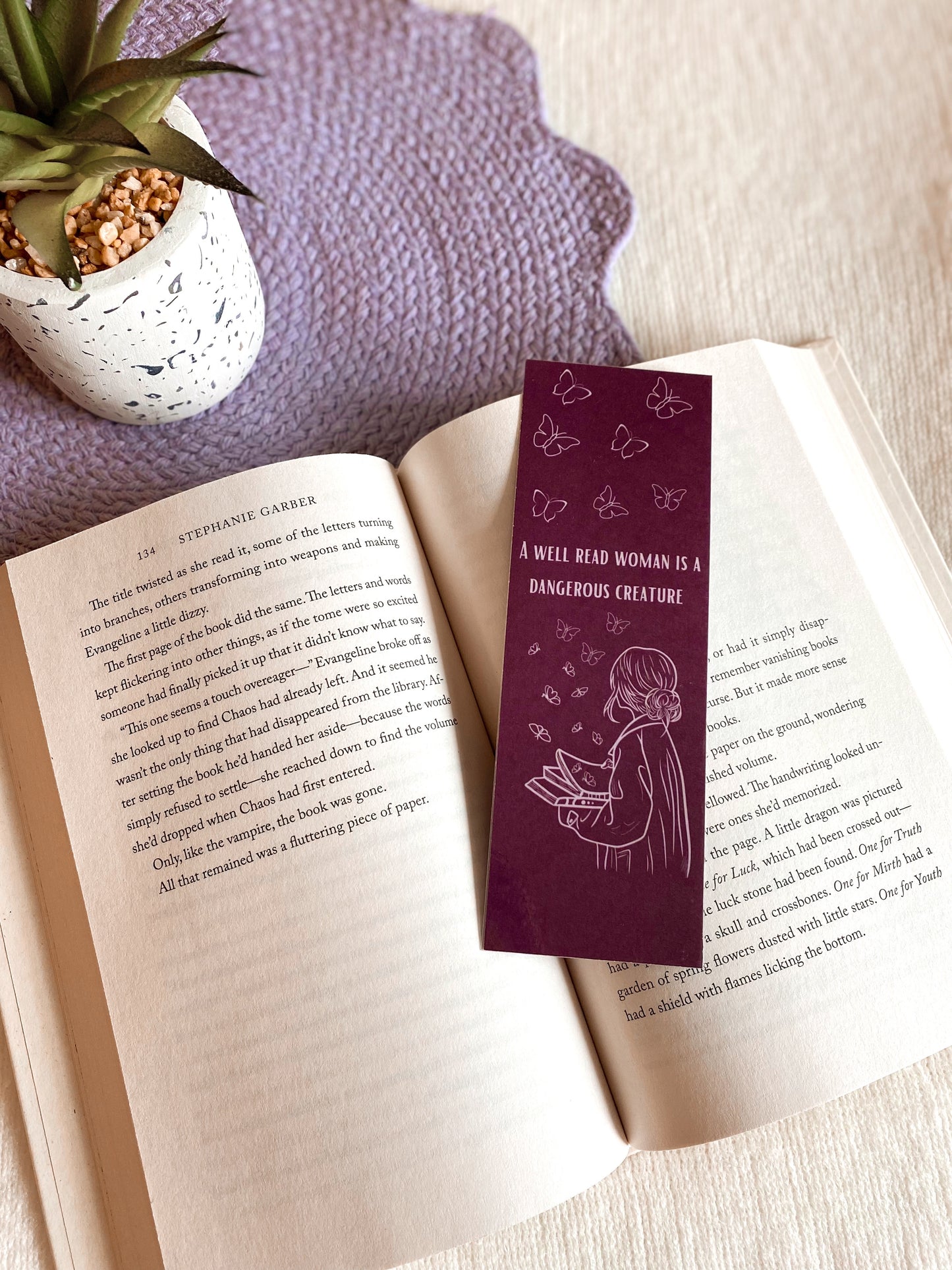 Well Read Woman Bookmark