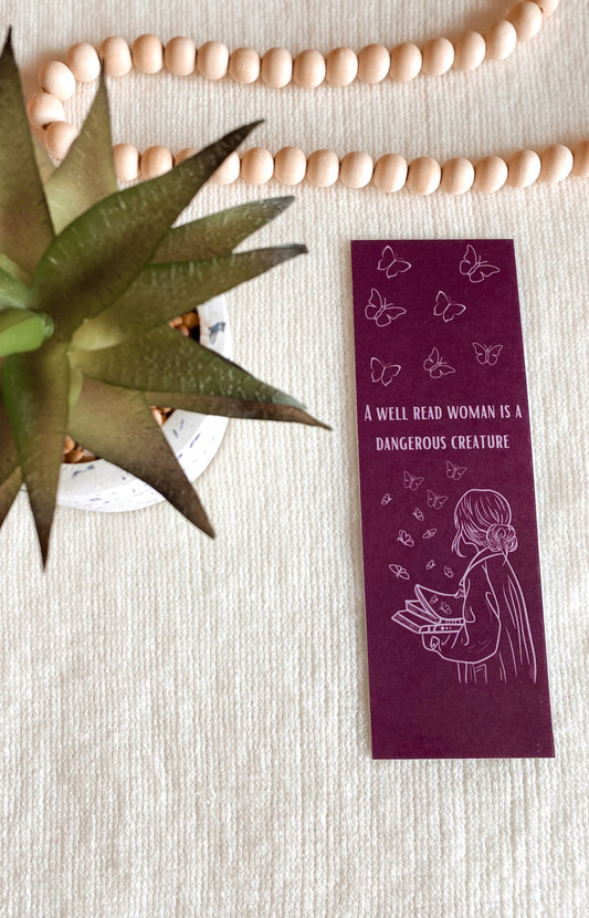 Well Read Woman Bookmark