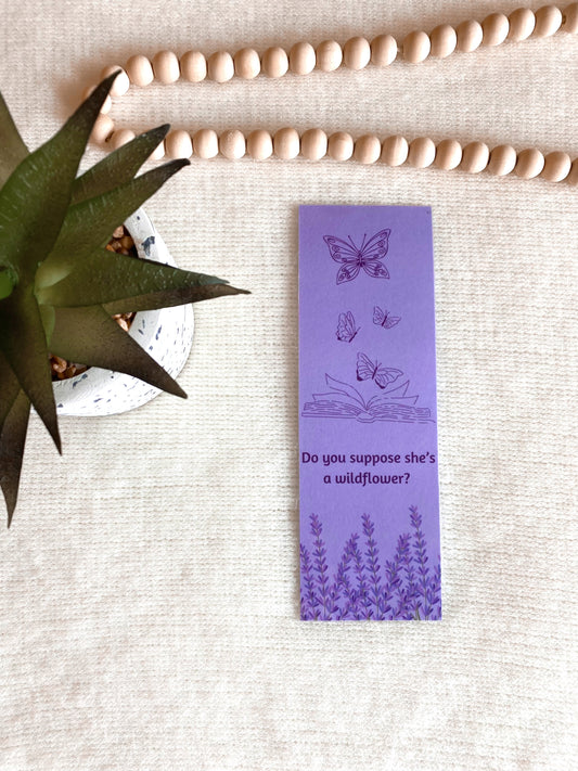 Wild Flower Bookmark