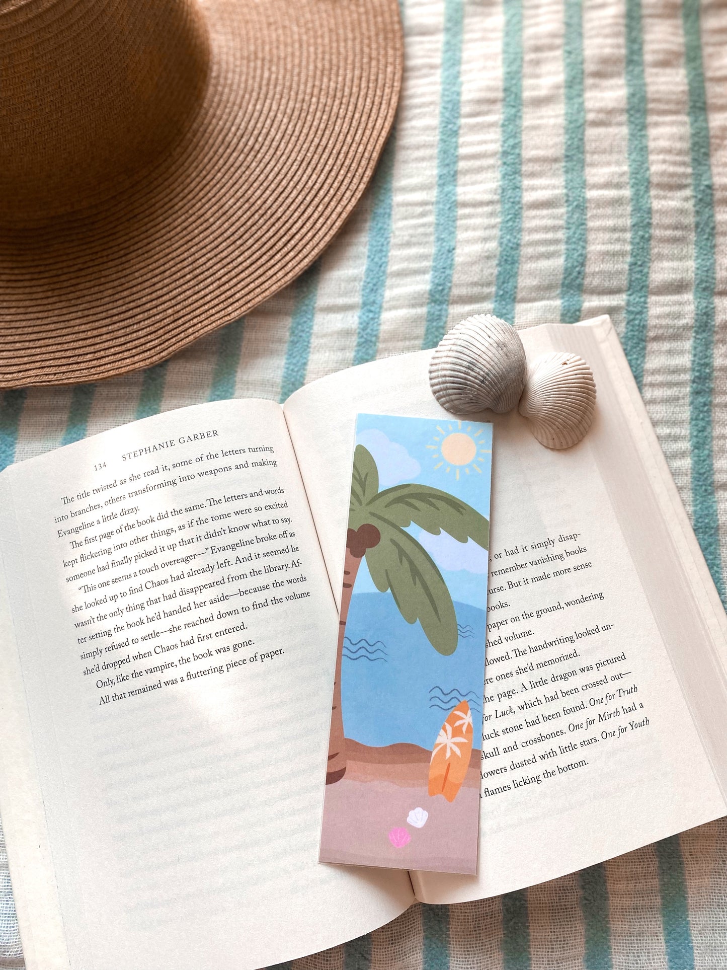 Palm Trees & Summer Breeze Bookmark