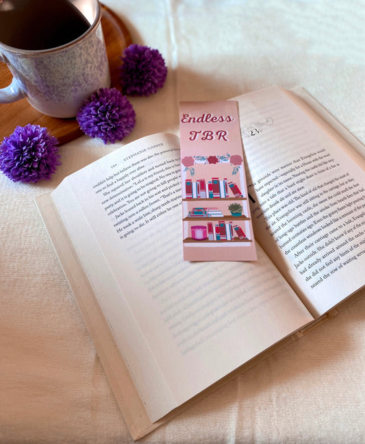 Endless TBR Bookmark